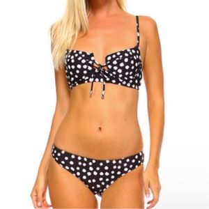 Polka Dot Wired Cup Bikini
